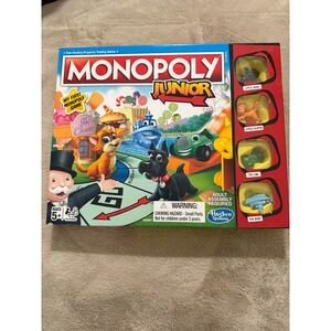 Hasbro Gaming Monopoly Junior Board Game My First Monopoly Ages 5+ A6984